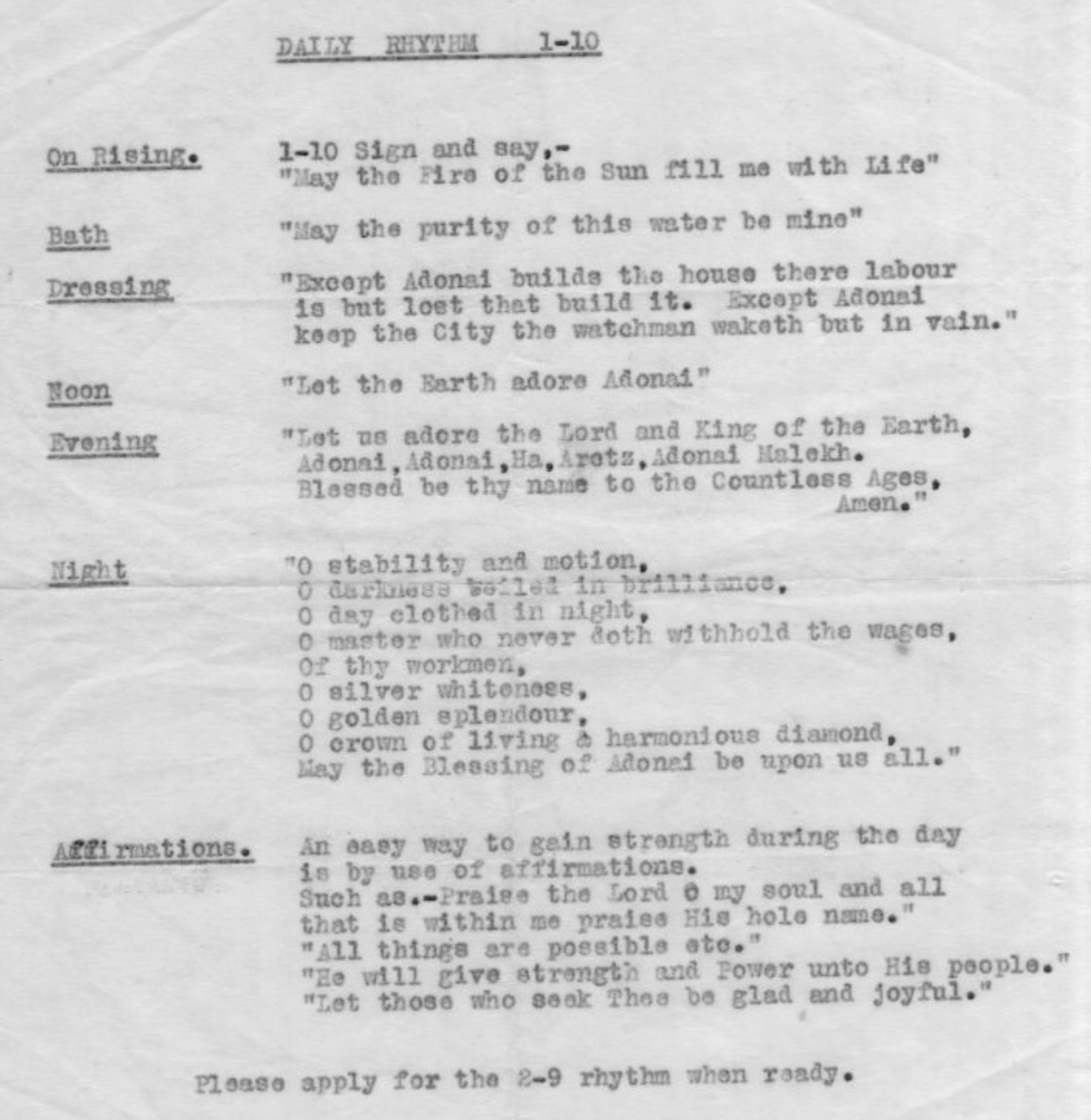 On the Work of the Zelator