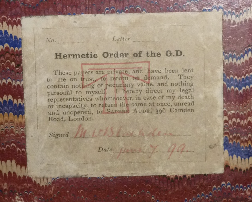 The “Hermetic” in the Hermetic Order